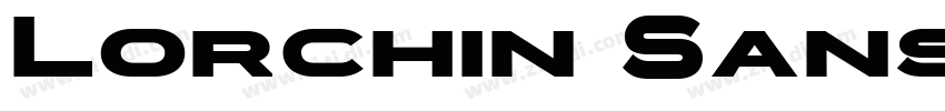 Lorchin Sans字体转换